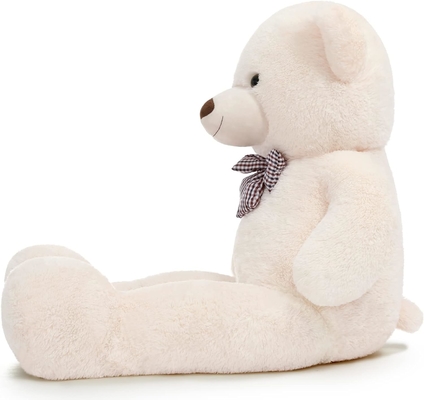Misscindy Giant Teddy Bear Płaszczany zwierzę dla dziewczyny lub dzieci 47 cali, (biały)