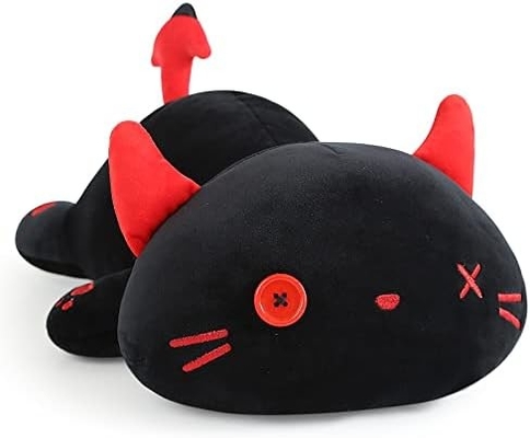 Onsoyours Cute Kitten Plush Toy 25.5 "Płyty zwierzęce Kitty Soft Anime Cat Duża poduszka dla dzieci (biały A, 25.5