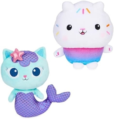 Gabby's Dollhouse, 7-calowa Kitty Fairy Purr-ific Plush Toy, zabawki dla dzieci od 3 lat