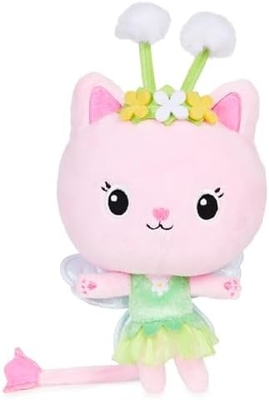 Gabby's Dollhouse, 7-calowa Kitty Fairy Purr-ific Plush Toy, zabawki dla dzieci od 3 lat