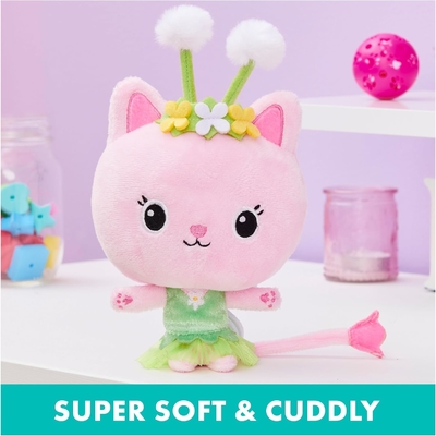 Gabby's Dollhouse, 7-calowa Kitty Fairy Purr-ific Plush Toy, zabawki dla dzieci od 3 lat