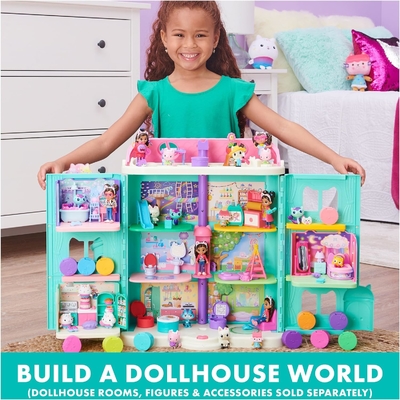 Gabby's Dollhouse, 7-calowa Kitty Fairy Purr-ific Plush Toy, zabawki dla dzieci od 3 lat