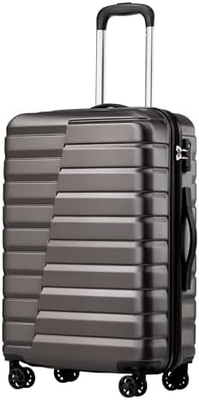 Walizka PC ABS TSA Bagaż 3 sztuk Set Lock Spinner Carry on (Teal blue)