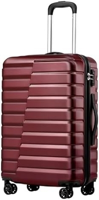 Walizka PC ABS TSA Bagaż 3 sztuk Set Lock Spinner Carry on (Teal blue)