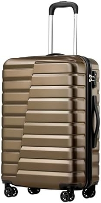 Walizka PC ABS TSA Bagaż 3 sztuk Set Lock Spinner Carry on (Teal blue)