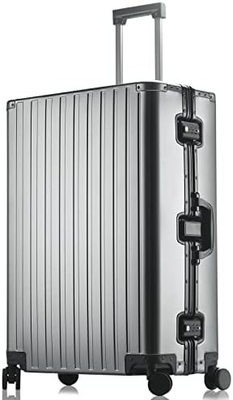 Aluminiumowy bagaż, walizka (srebrna, 20 cali) Odwiedź sklep Sindermore