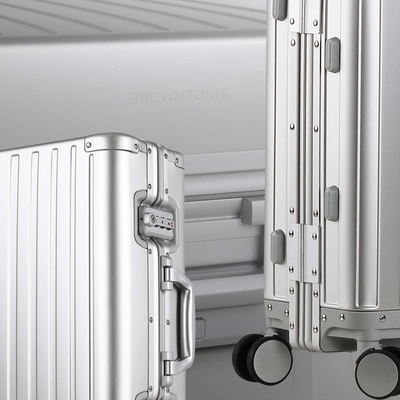 Aluminiumowy bagaż, walizka (srebrna, 20 cali) Odwiedź sklep Sindermore