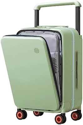 Bagaż szeroka rękawica luksusowy design walizka podróżna walizka PC twarda z ramą aluminiową puste koła obrotowe