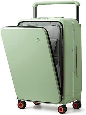 Bagaż szeroka rękawica luksusowy design walizka podróżna walizka PC twarda z ramą aluminiową puste koła obrotowe