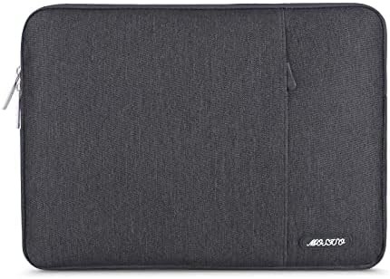 Torba z rękawami do laptopa Kompatybilna z MacBook Air 13 M3 A3113 M2 /Pro 13 M2 M1,Polyester Vertical Case z kieszenią, szara