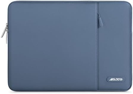 Torba z rękawami do laptopa Kompatybilna z MacBook Air 13 M3 A3113 M2 /Pro 13 M2 M1,Polyester Vertical Case z kieszenią, szara