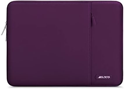 Torba z rękawami do laptopa Kompatybilna z MacBook Air 13 M3 A3113 M2 /Pro 13 M2 M1,Polyester Vertical Case z kieszenią, szara