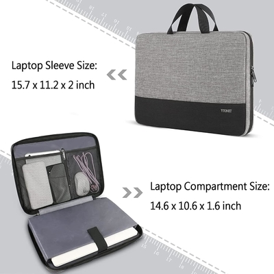 Pudełko do laptopa, 15,6 cala TSA Pudełko do laptopa Pudełko do laptopa rękaw wodoodporny Pudełko do komputera Pudełko do laptopa