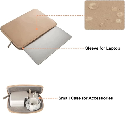 Obudowa laptopa Kompatybilny z MacBook Air/Pro, notebook o rozmiarze 13-13,3 cali, torebka z neoprenem z małą obudową, merytoryczka