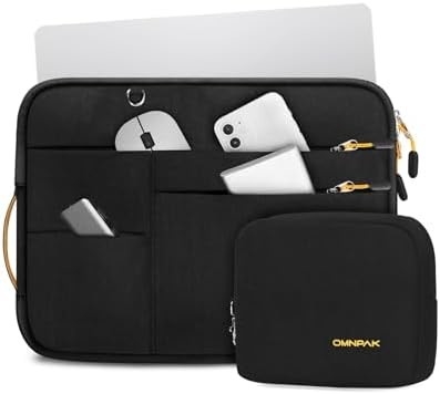 Odpowiedni dla MacBook Pro 13-14 cali, z recyklingu PET laptop noszący walizkę z uchwytem i dodatkiem kieszeni