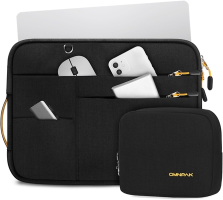 Odpowiedni dla MacBook Pro 13-14 cali, z recyklingu PET laptop noszący walizkę z uchwytem i dodatkiem kieszeni