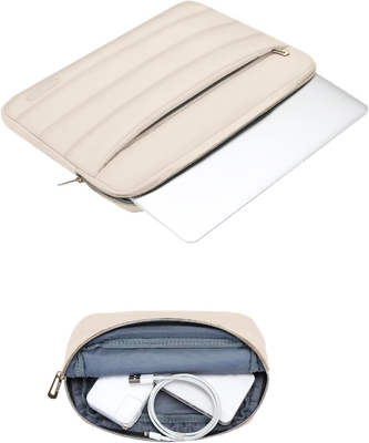 Odpowiedni do MacBook Air/Pro, laptopa o rozmiarze 13-13,3-calowym, odpowiedni do MacBook Pro 14-calowy poliestrowy pakiet poziomy z małym