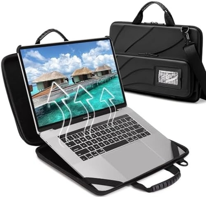 BUG 14.2-15.6-calowa obudowa do laptopa twarda powłoka, ochronna obudowa do laptopa z podkładką do rozpraszania ciepła
