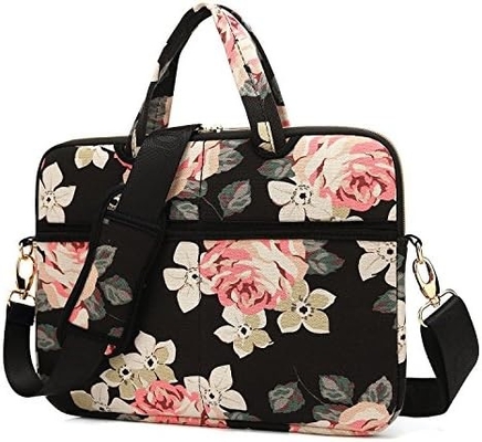 Czerwony Bohemia Patten wodoodporny laptopa ramię Messenger Case Case Case rękaw na 12 cali 13,3 cali laptopa