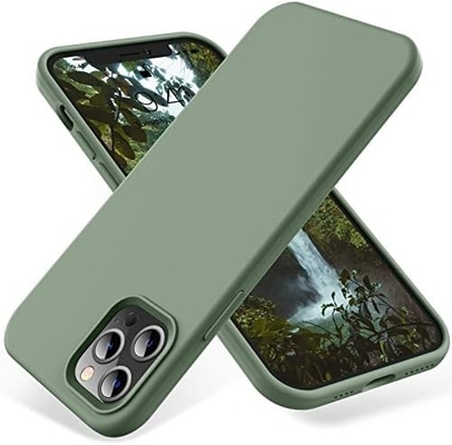 iPhone 12 Pro Max Case, ochrona wojskowa, silikon odporny na wstrząsy, odciski palców i osuszenie, obudowa telefoniczna