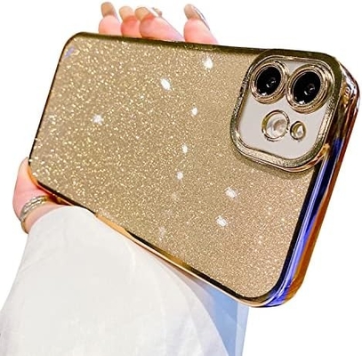 iPhone 12 Pro Max przejrzysty design obudowy, wbudowany błysk luksusowy błyszczący papier, pop i piękne