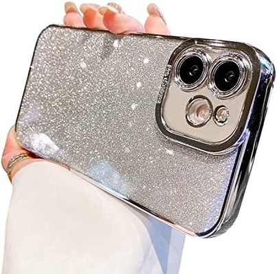 iPhone 12 Pro Max przejrzysty design obudowy, wbudowany błysk luksusowy błyszczący papier, pop i piękne