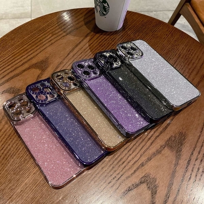 iPhone 12 Pro Max przejrzysty design obudowy, wbudowany błysk luksusowy błyszczący papier, pop i piękne