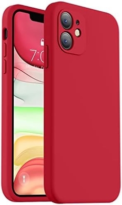 Kompatybilny z obudową iPhone'a 11, ulepszony płynny silikon z kwadratowymi krawędziami.