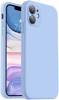 Kompatybilny z obudową iPhone'a 11, ulepszony płynny silikon z kwadratowymi krawędziami.