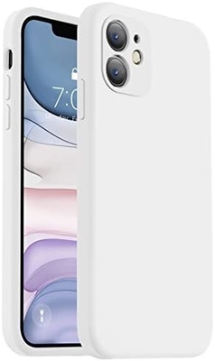 Kompatybilny z obudową iPhone'a 11, ulepszony płynny silikon z kwadratowymi krawędziami.