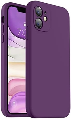 Kompatybilny z obudową iPhone'a 11, ulepszony płynny silikon z kwadratowymi krawędziami.