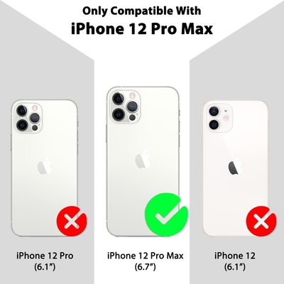 iPhone 12 Pro Max Silicone Case z paskiem dla kobiet Dziewczyny Cute Florale Flowers Pattern Design Regulowalny Soft Wirstband