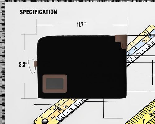 Worek na gotówkę, Torba notarialna z zamkiem, 2 klucze, Wodoodporna torba na dokumenty, Saszetka na pieniądze z zamkiem błyskawicznym, 11,7 x 8,3 cala, Torby depozytowe i portfel podróżny chroniący paszport, gotówkę, czeki, karty kredytowe