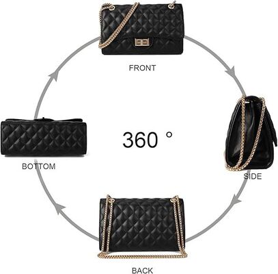 Pościelowa torebka crossbody dla kobiet Modne damskie torebki z łańcuchami