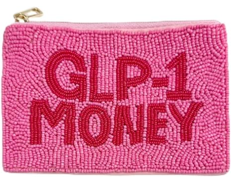 Beaded Coin Purse Change Zipper Pouch Wallet Cherry. /Ręcznie wykonane korale, kompaktowy organizator, uchwyt do gotówki, magazyn kart, torebka do makijażu, akcesorium do prezentów, codzienne noszenie