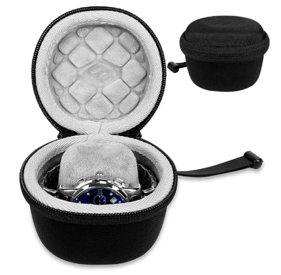 Hard Watch Case Travel, Single Watch Cases for Men and Women, Portable Storage Box for Sports, Business Trips and Travel, Hard EVA Protective Case Waterproof
