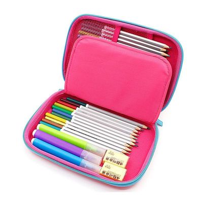 Wytrzymały EVA Pudełko do ołówków Twarda powłoka 3D Jednorożec Design Pudełko do przechowywania Własność do 60 długopisów Dostosowany kształt Styl i kolor