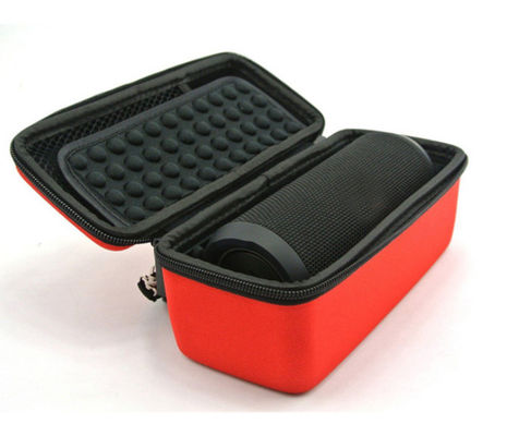 Wstrząsoodporny Pu Skóra EVA Speaker Case Pantone Kolor Mesh kieszeni Eva Hard Case Wstrząsoodporny Speaker Case/Bag Z Paskiem BY PU Skóra materiału