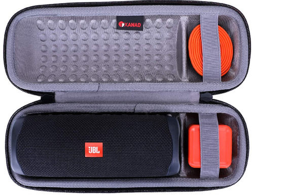Przenośny futerał z twardej skorupy EVA Jbl Flip 4 Miękki materiał Velet wewnątrz