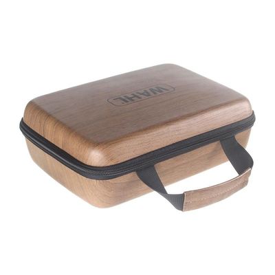 Pyłoszczelny futerał do przechowywania EVA Wood Grain Portable Socket Organizer Case