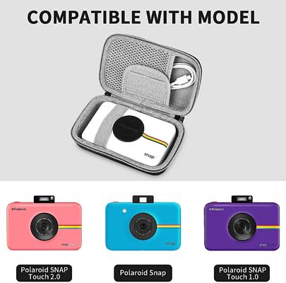 Mały futerał na aparat cyfrowy Polaroid EVA Materiał powlekany nylonem Pu