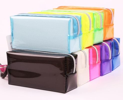 Przezroczysty pokrowiec na długopis EVA Pvc twardy plastikowy piórnik z przegródkami