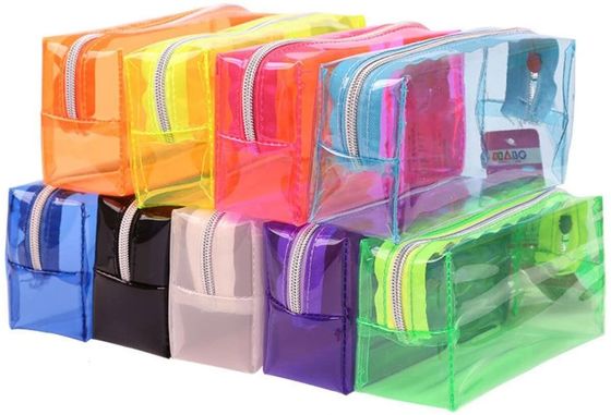 Przezroczysty pokrowiec na długopis EVA Pvc twardy plastikowy piórnik z przegródkami