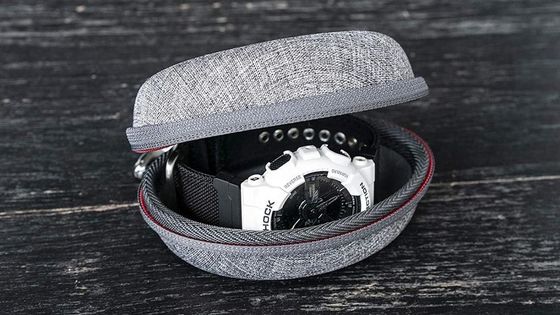 Przenośny lekki futerał na zegarek EVA Poliester 4,25 * 2,5 * 1,5 cala