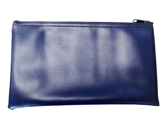 ROSH Recyclable PVC Pu Leather Zipper Torby bankowe na monety i pieniądze