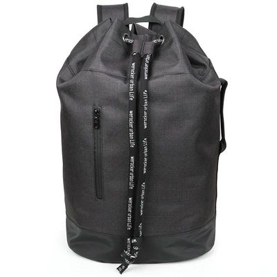 OEM ODM 210D Nylon Stylny wodoodporny laptop plecak dla uczelni wodoodporny drażniowy zamknięcie plecaków torby z górną bawełnianą liną zamkniętą