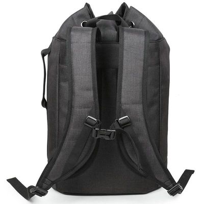 OEM ODM 210D Nylon Stylny wodoodporny laptop plecak dla uczelni wodoodporny drażniowy zamknięcie plecaków torby z górną bawełnianą liną zamkniętą
