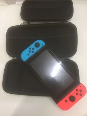 Aksamitna podszewka Metalowy zamek błyskawiczny ciągnie futerał podróżny EVA do Switch Lite