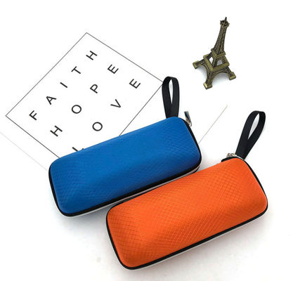 Zipper PU Velvet EVA Hard Shell Futerał do przechowywania okularów