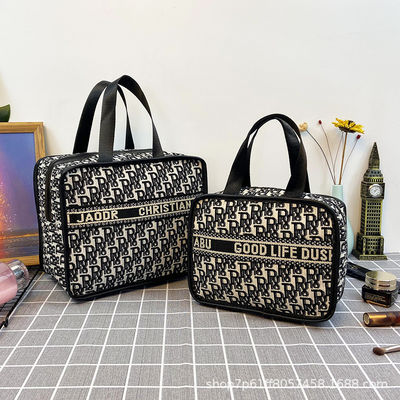 Amazon bawełniana tkanina z podszewką 210D Make-up Storage Case For Travel